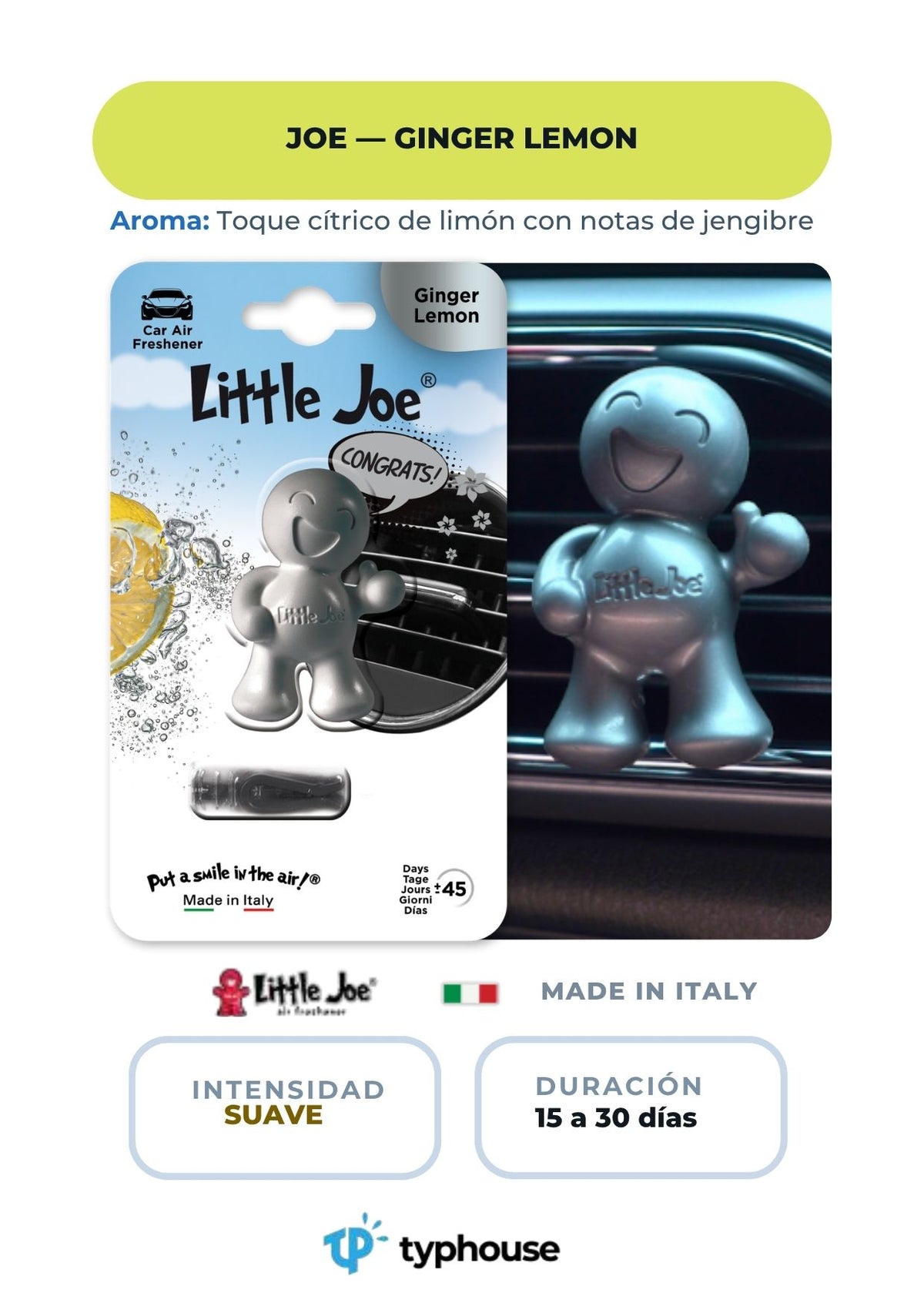 Little Joe® Thumbs up - Ginger Lemon