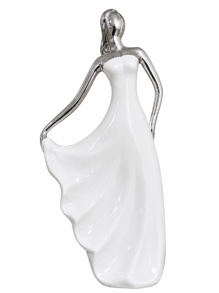 Dama Decorativa Blanca