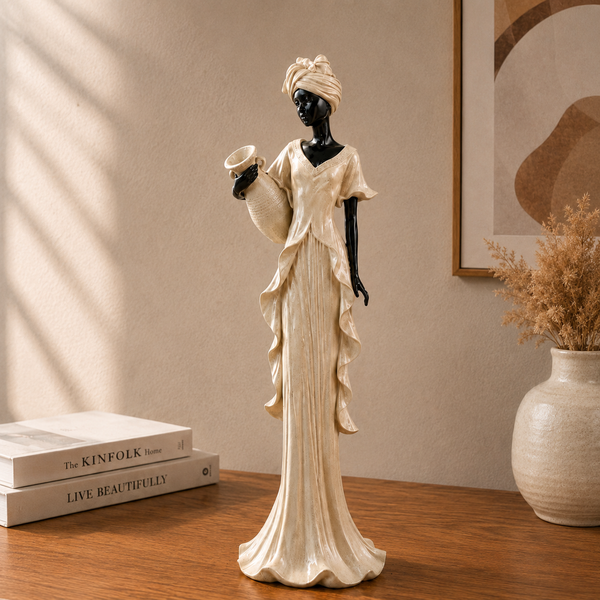 Dama decorativa Cobre