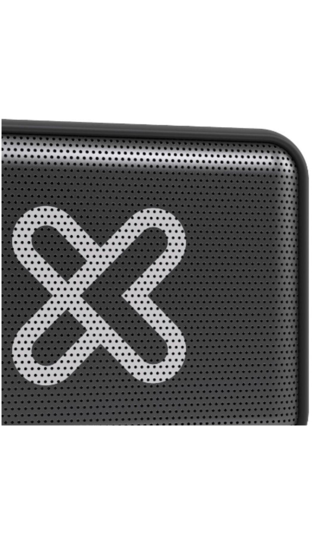 Parlante Bluetooth Portátil Klip Xtreme Port TWS KBS-025 Gris | Resistente al Agua IPX7 | 20h de Batería