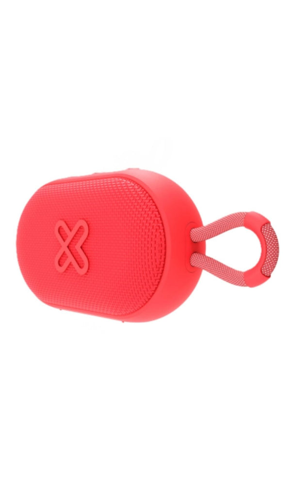 Parlante Bluetooth Portátil Klip Xtreme Port TWS KBS-030RD Rojo | Resistente al Agua IPX7 | 20h de Batería