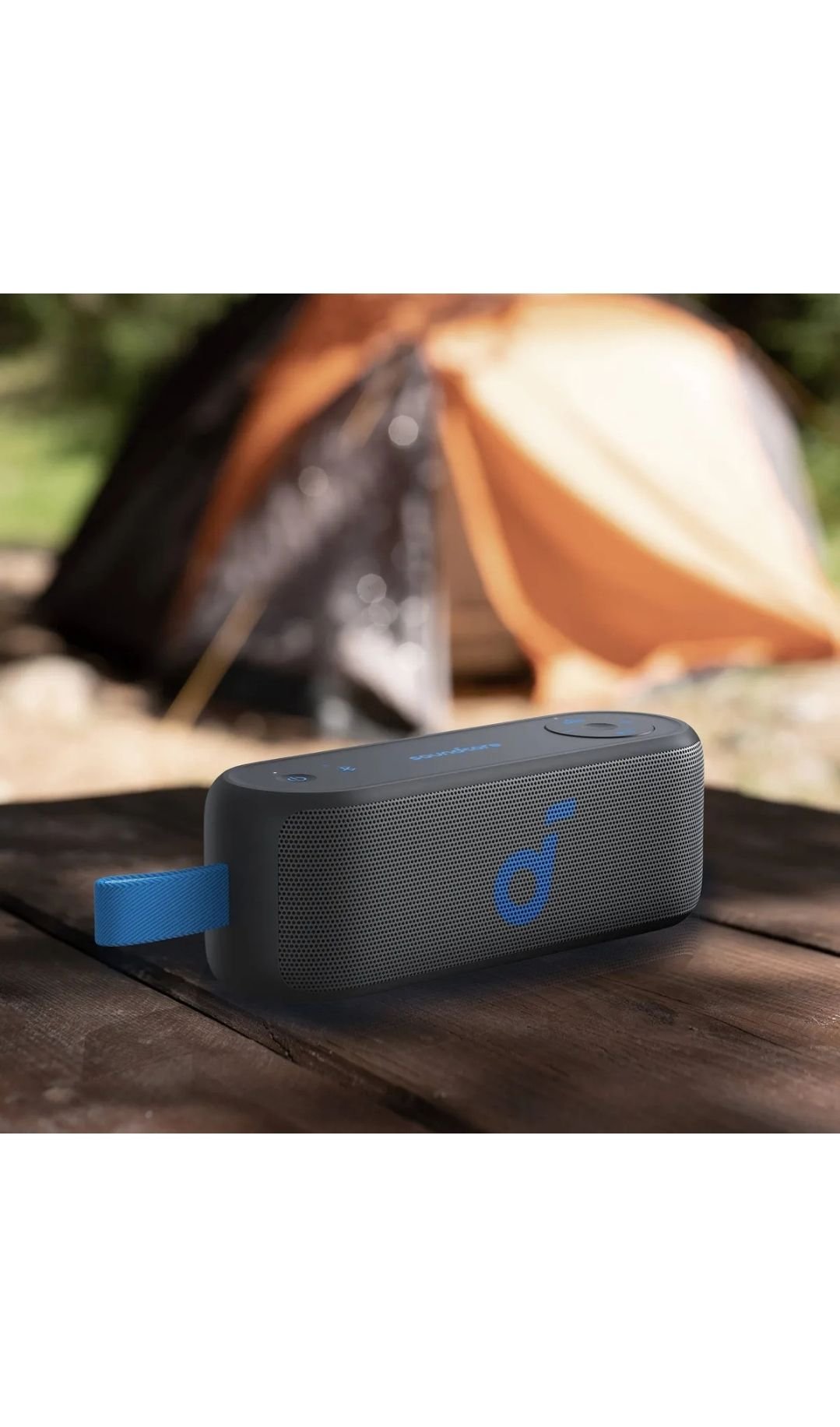 Parlante Bluetooth Soundcore Select 3 Black | 16W, IPX7, 20h Batería | Portátil