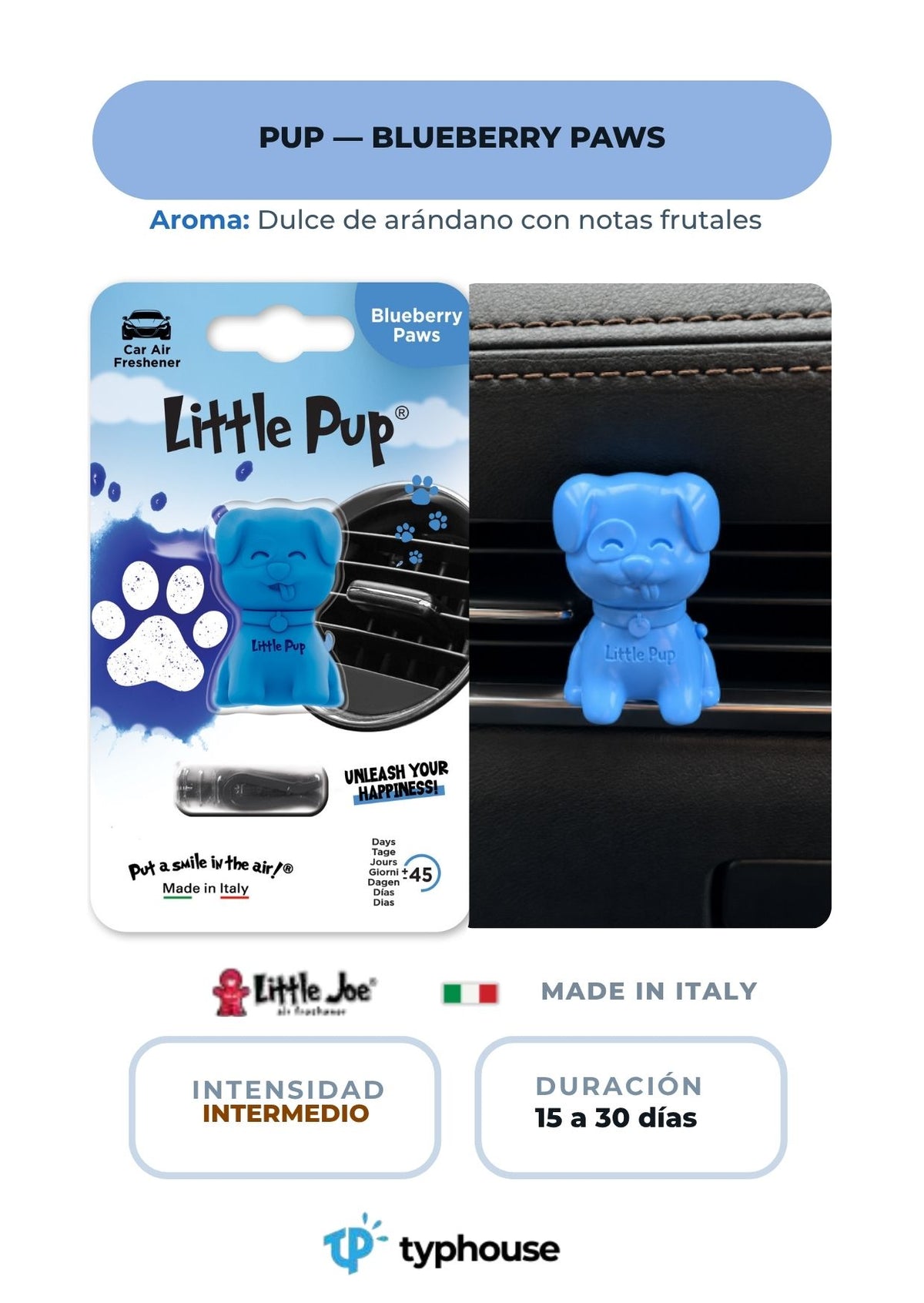 Little Pup® - Blueberry Paws