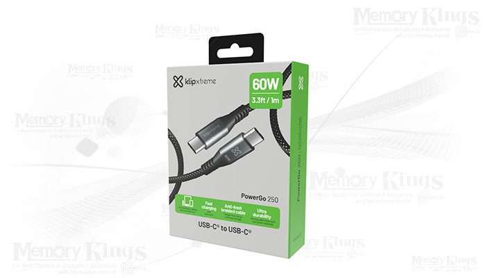 Clabe USB 1.8MT - C 60 W KAC-250