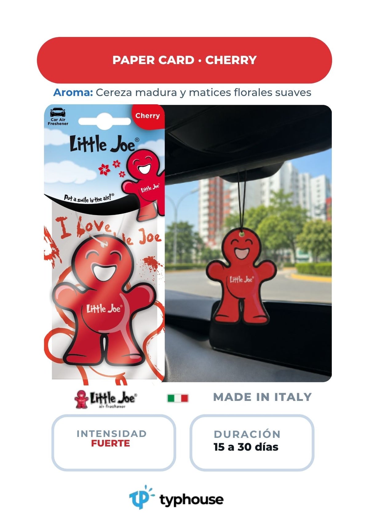 Little Joe® - Paper - Red Cherry