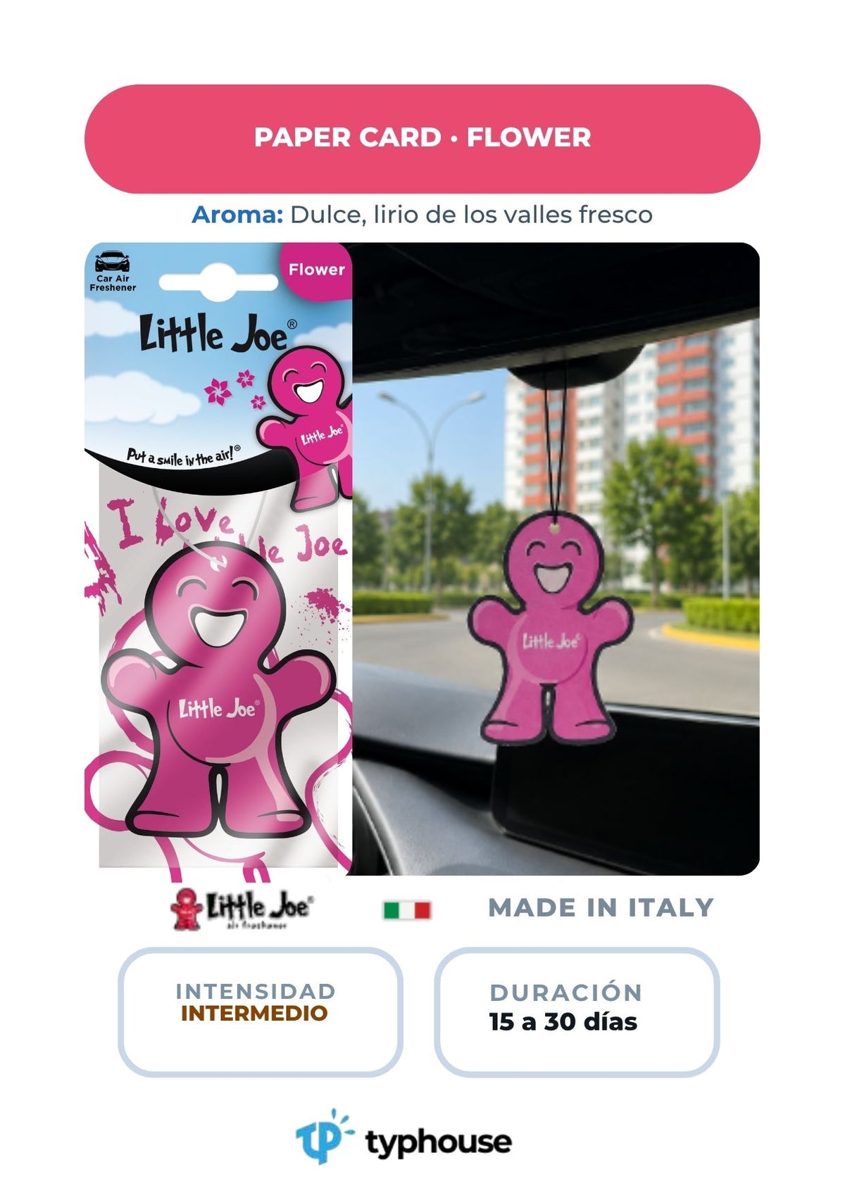 Little Joe® - Paper - Pink Flower