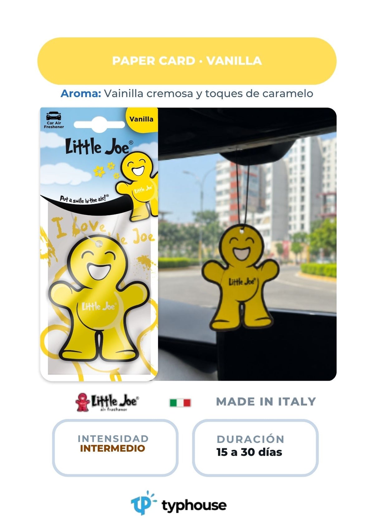 Little Joe® - Paper - Yellow Vanilla