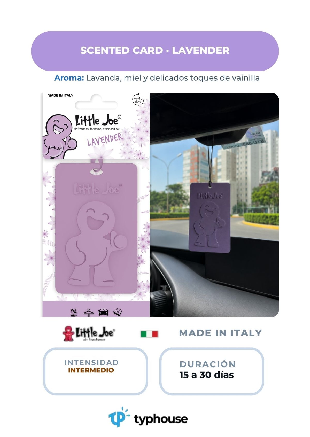 Little Joe® - Scented Card - Lavender