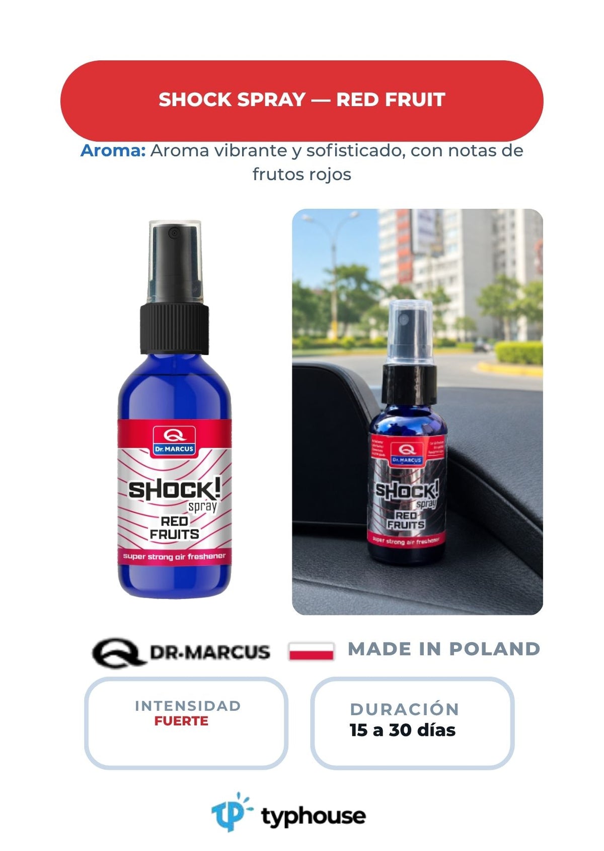 Dr. Marcus - Shock Spray | Red Fruit