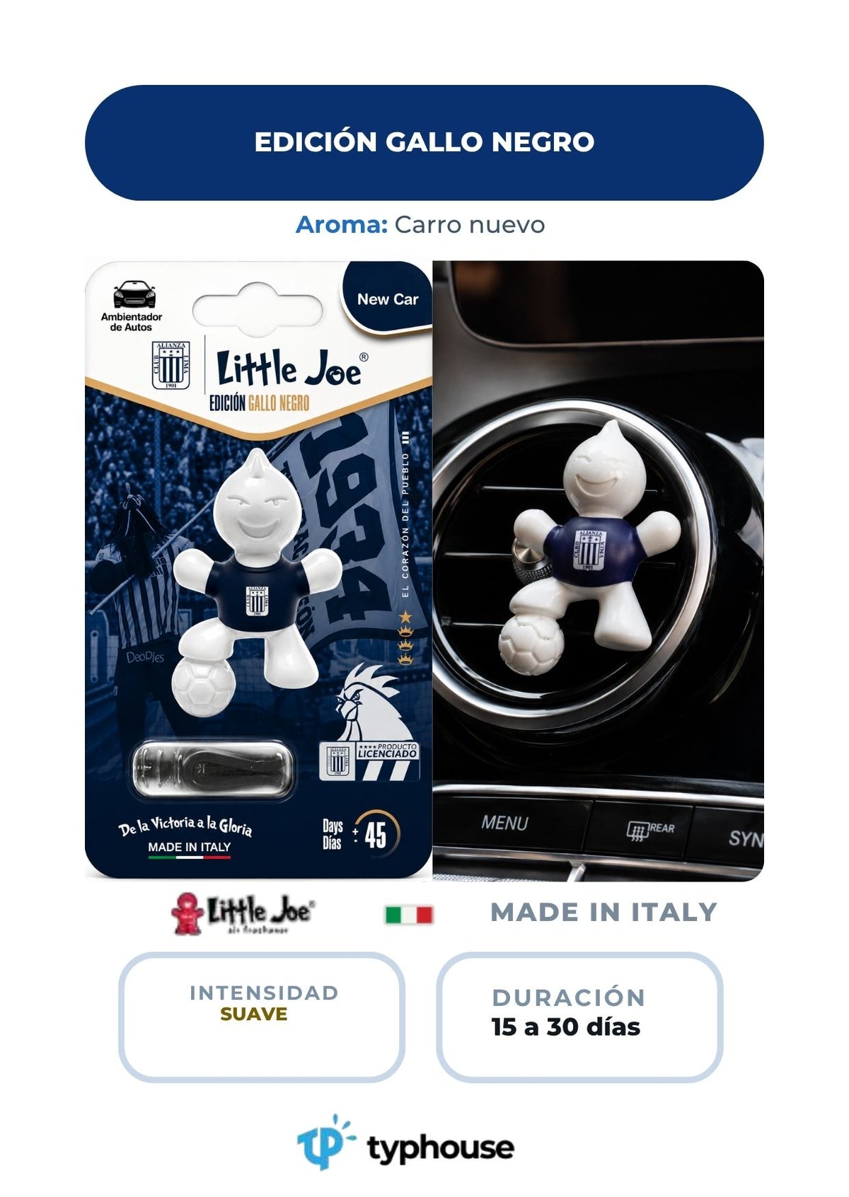 Little Joe® - Alianza Lima - Edición Gallo Negro | New Car