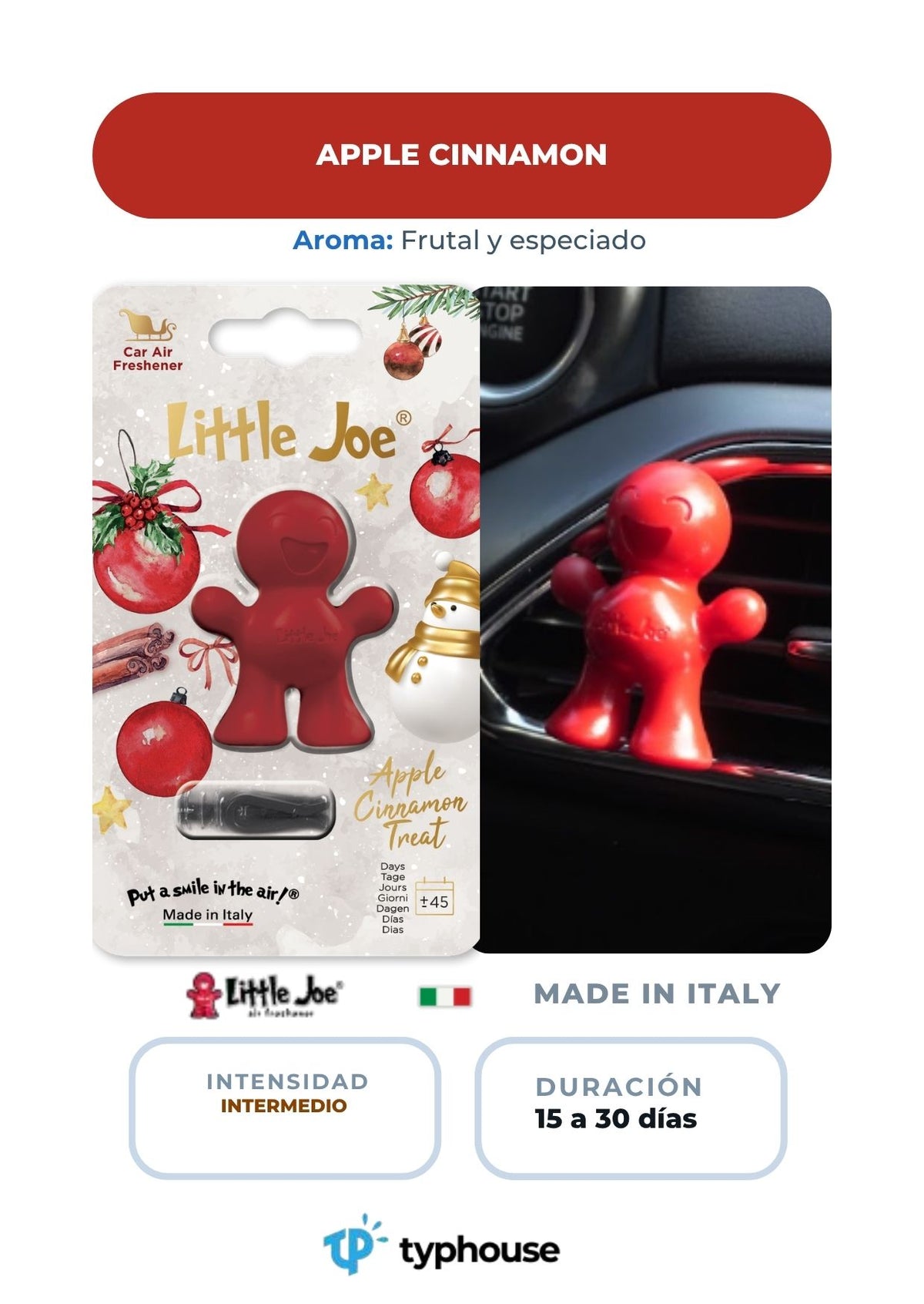Little Joe® - Edición navidad - Apple Cinnamon Treat
