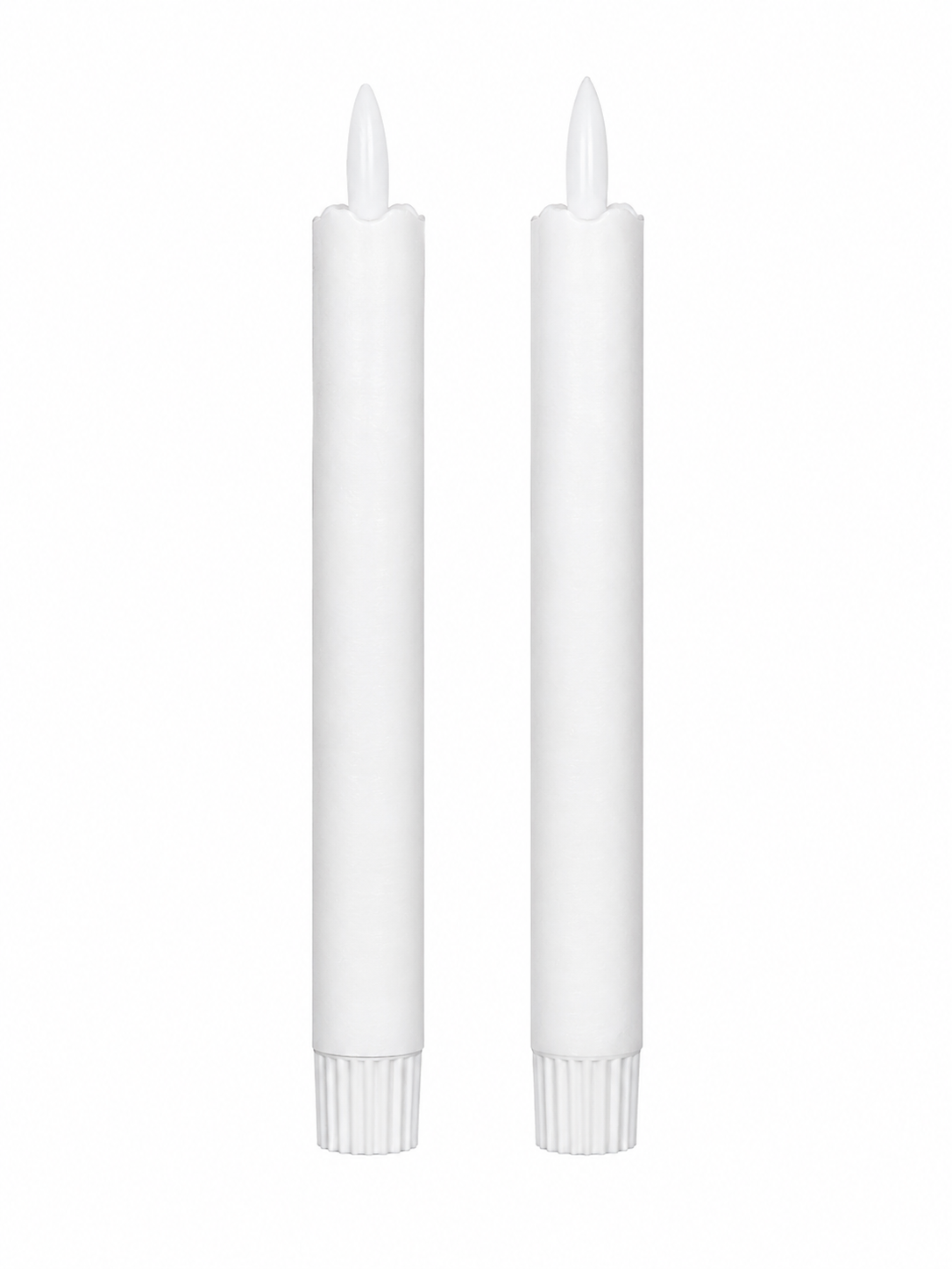Velas Blancas C/Bateria