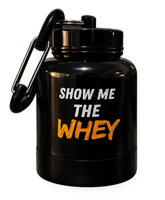 Porta Proteína Show Me The Whey (CAPACIDAD 50GR)