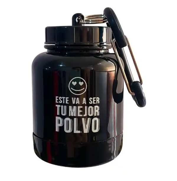 Porta Proteina Negro EVSTMP