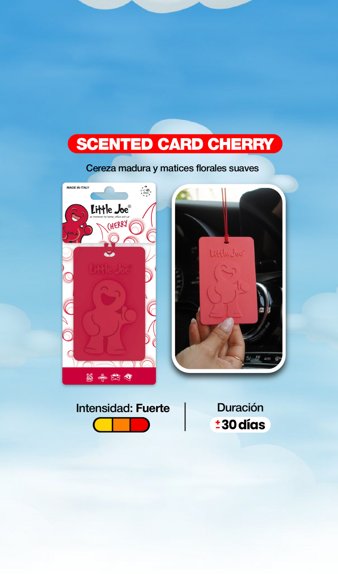 Little Joe® - Scented Card - Red Cherry