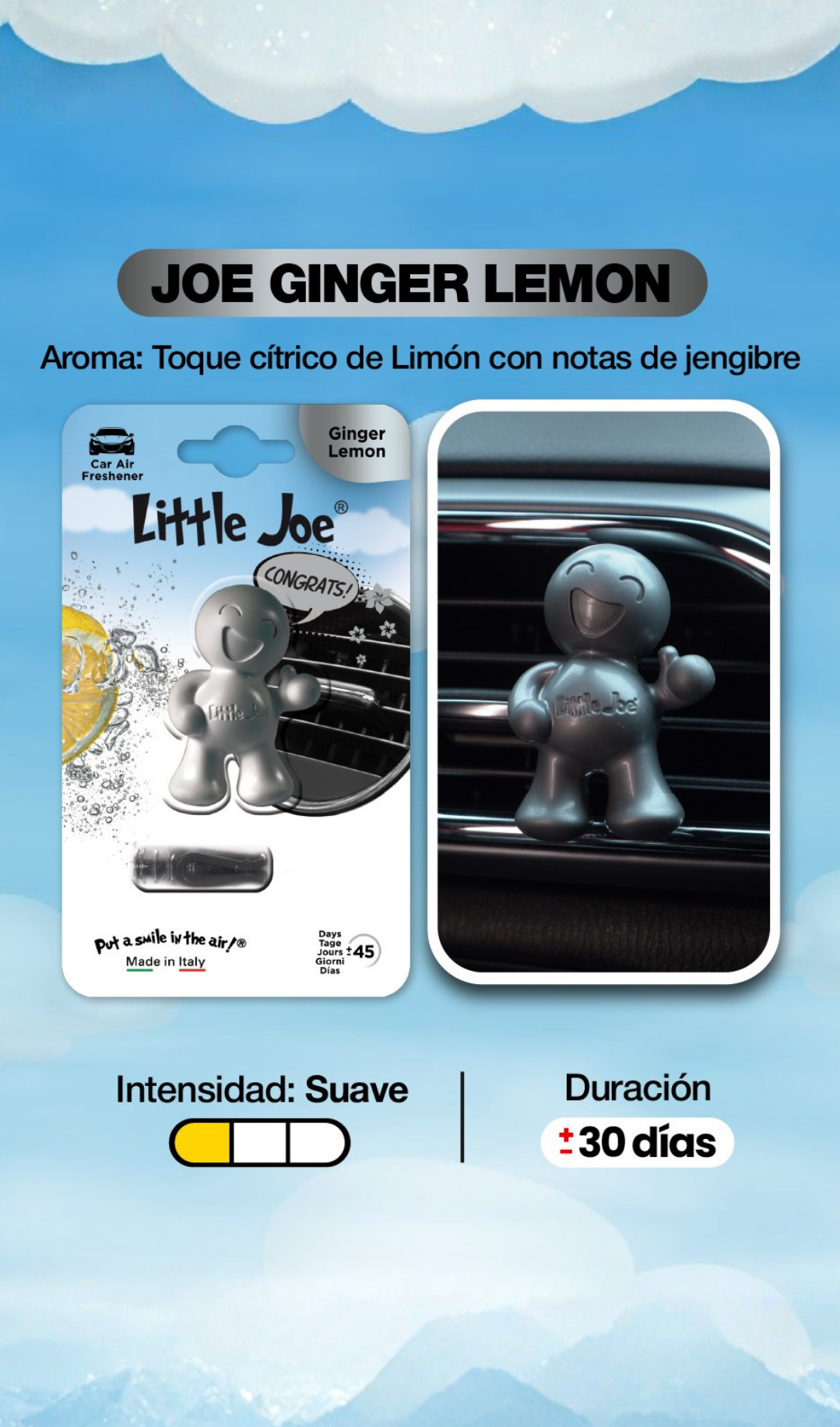 Little Joe® Thumbs up - Ginger Lemon