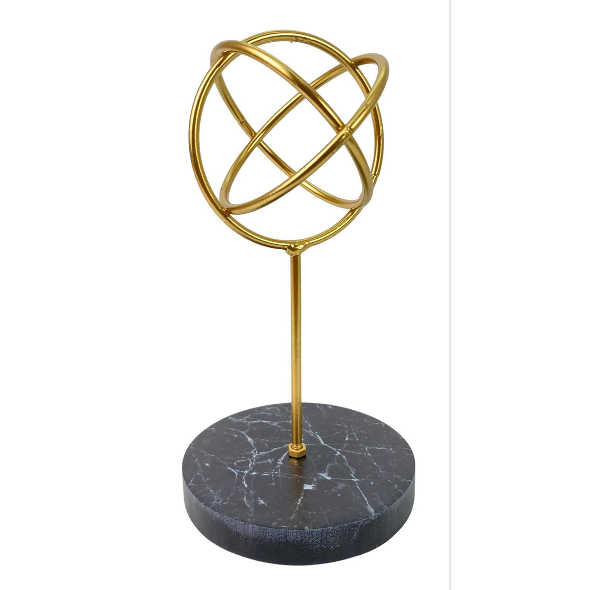 Figura decorativa Atomo Dorado