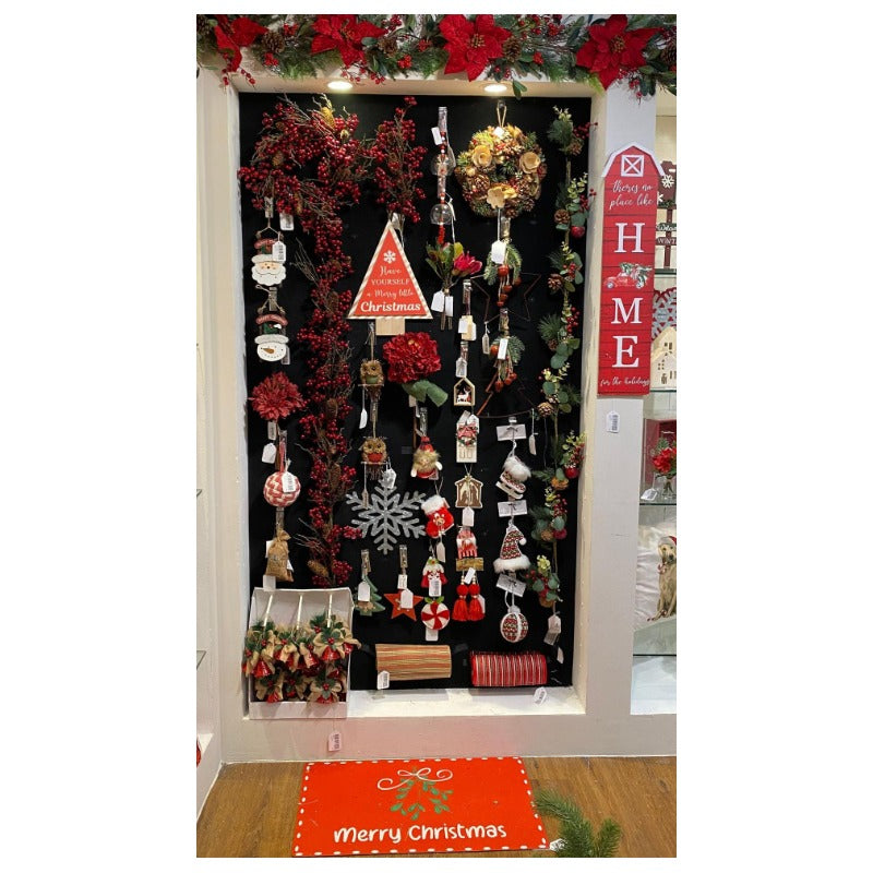 Rama de Bayas Rojas Decorativa