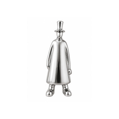 Hombre Decorativo Plateado
