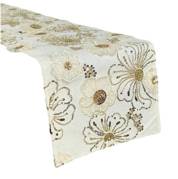 Camino Decorativo Blanco