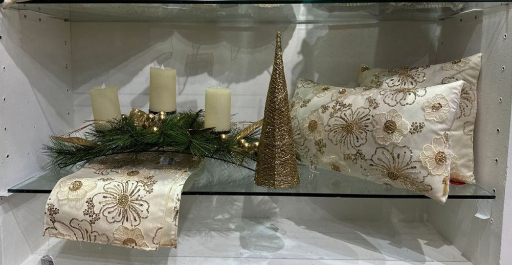 Camino Decorativo Blanco