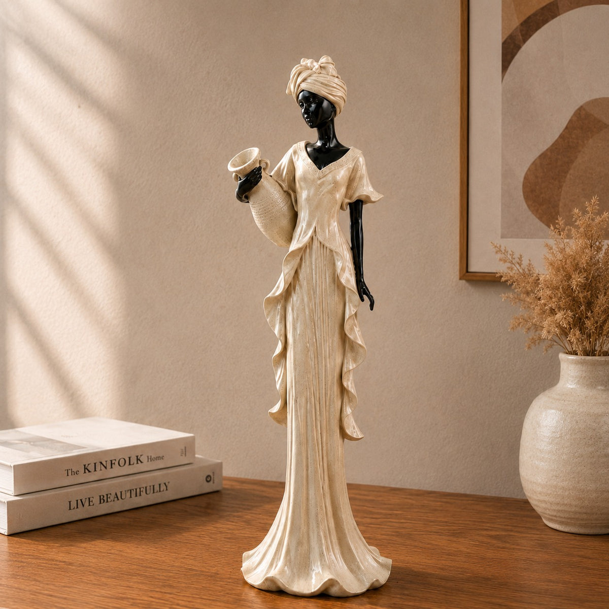 Dama decorativa Cobre