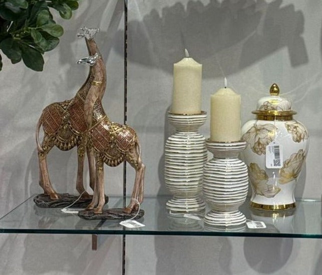 Jirafa decorativa Cobre II