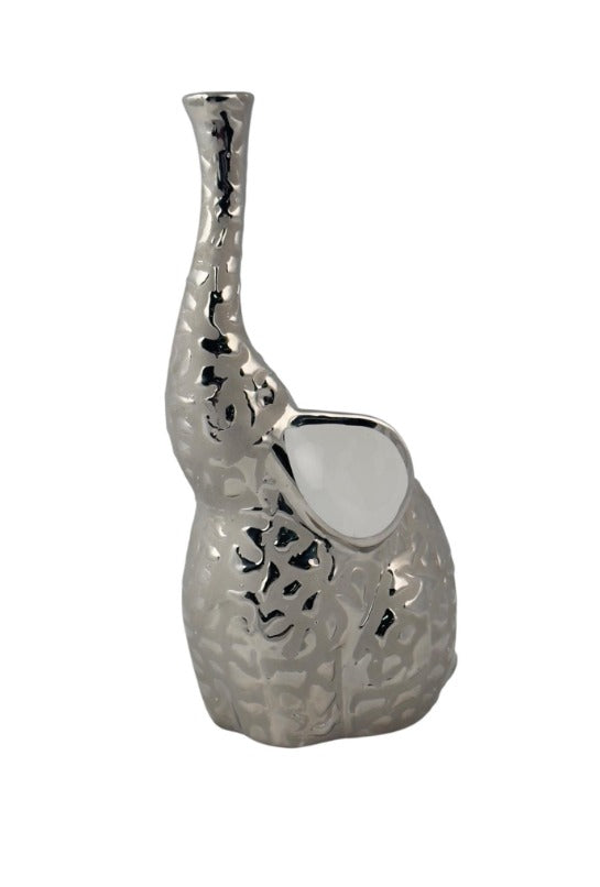 Elefante decorativo Plateado
