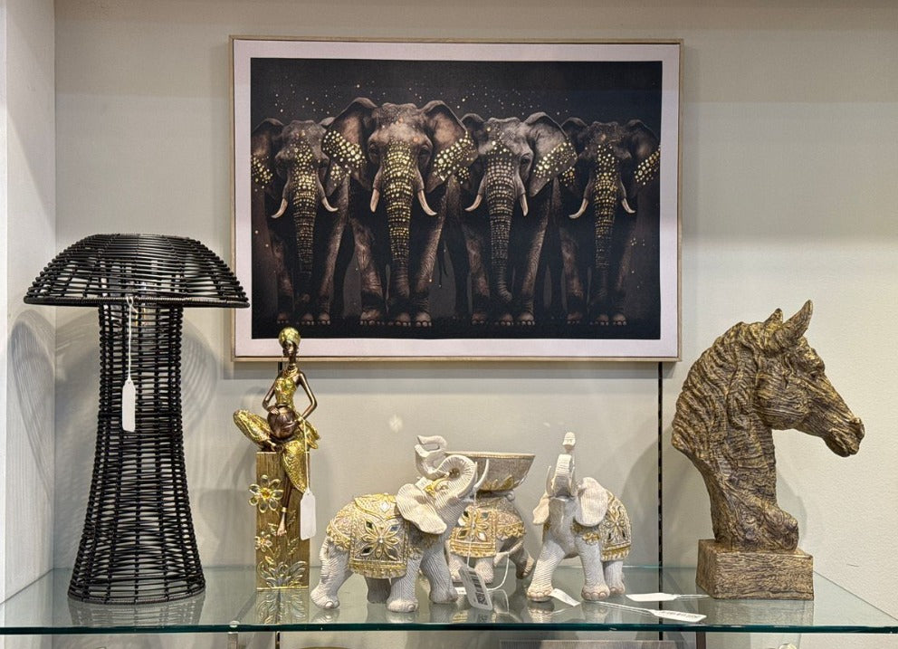 Elefante decorativo Blanco