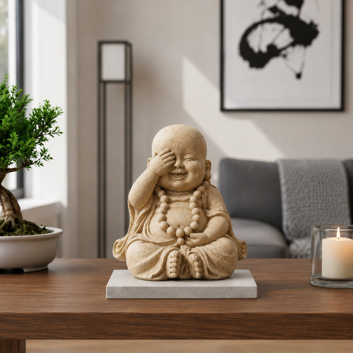 Buda decorativo Vista