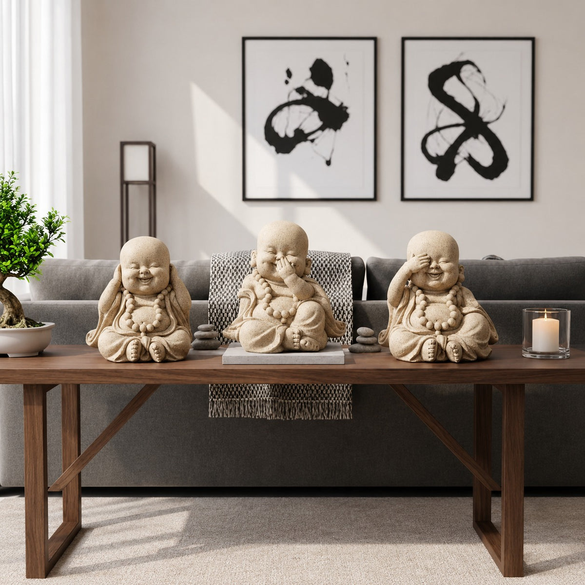 Buda decorativo Vista