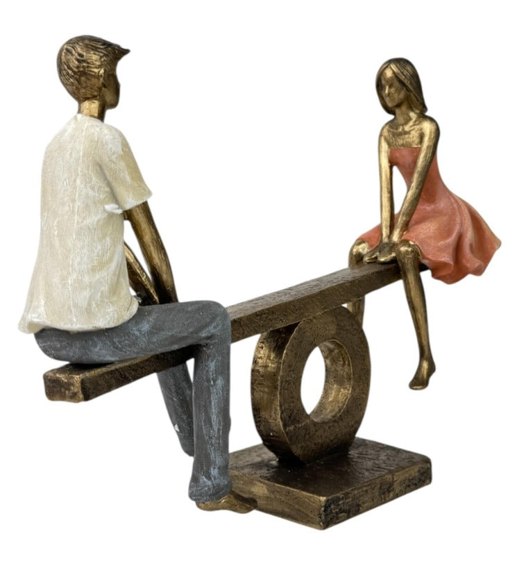 Pareja  decorativa Amor equilibrado