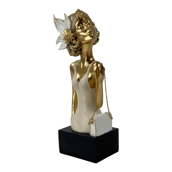 Dama decorativa Elegancia Dorada