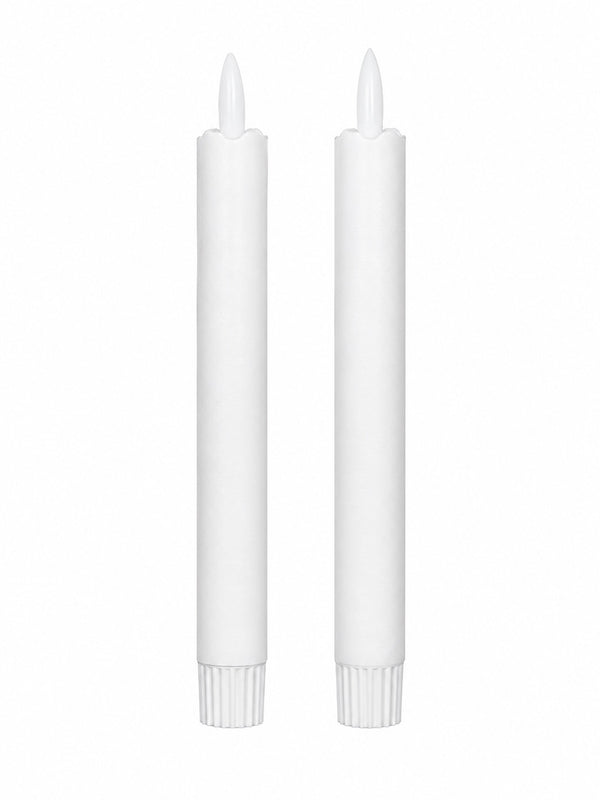 Velas Blancas C/Bateria