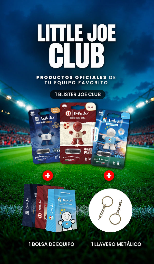 Joe Club + bolsa de regalo + kit para llavero