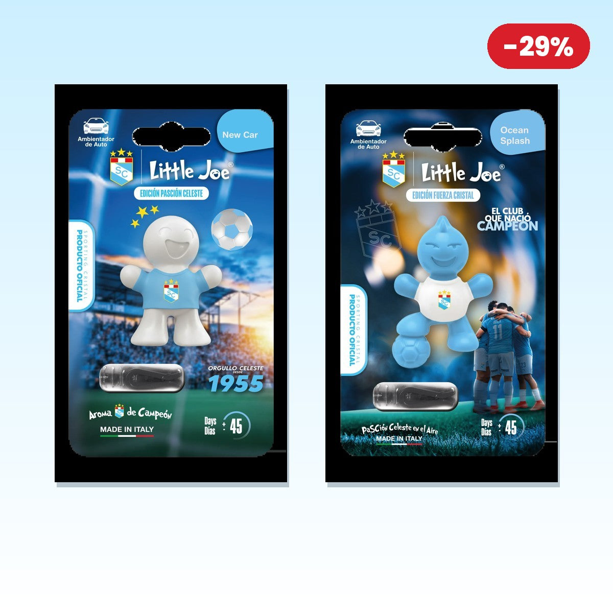 Pack Sporting Cristal x4 + llavero + bolsa — Oferta QR