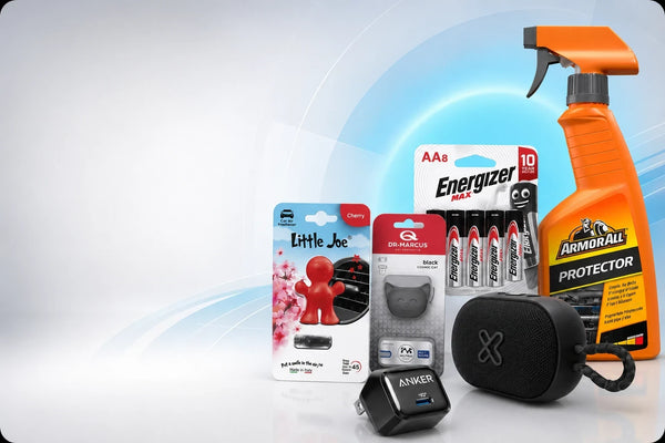 Kit 4 en 1 — Ambientador + TyP Tech + Armor All + Piqueo